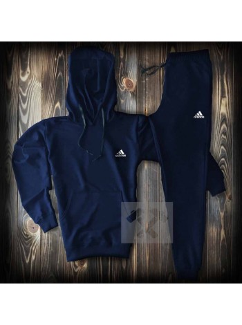 Темно-синий спортивный костюм Adidas
