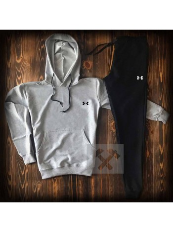 Серо-черный спортивный костюм Under Armour