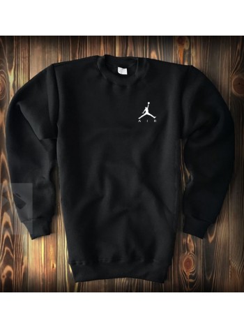 Черный весенний свитшот Air Jordan