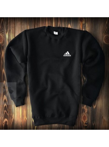 Черный весенний свитшот Adidas