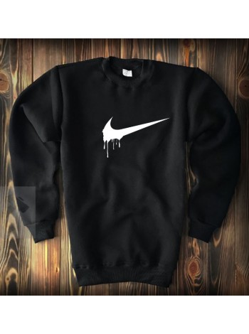 Черный весенний свитшот Nike