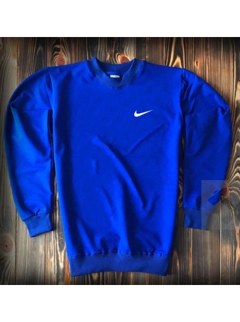 Синий весенний свитшот Nike