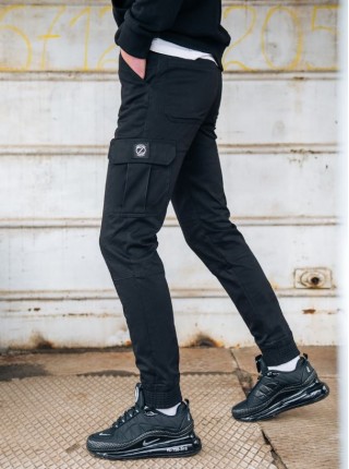 Карго брюки BEZET Basic black