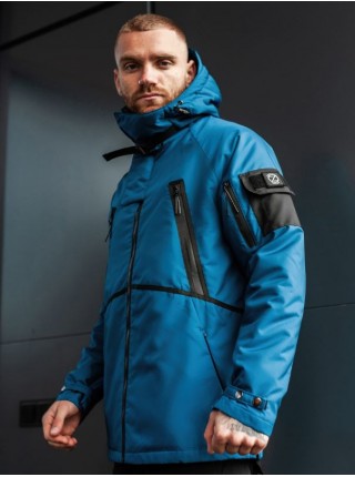 Осенняя куртка BEZET Techwear blue’20